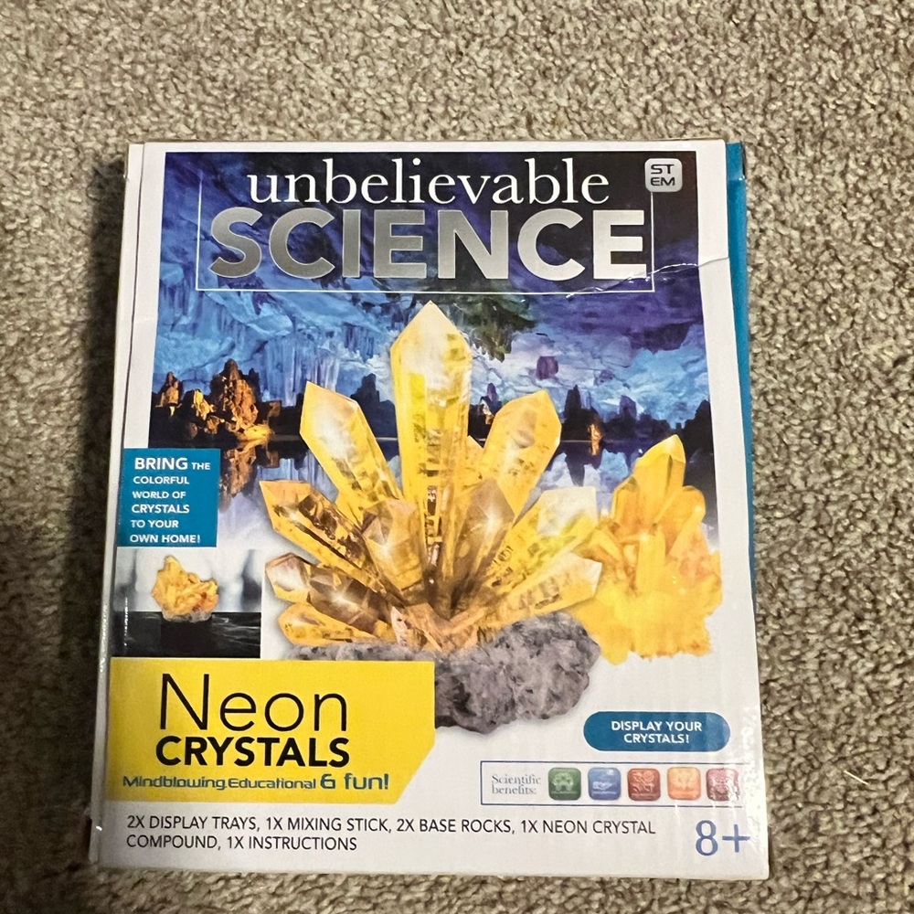 Kids science crystal kit